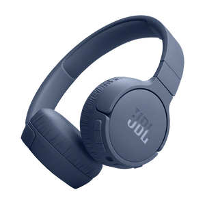 JBL Tune 670NC - Blue - Adaptive Noise Cancelling Wireless On-Ear Headphones - Hero